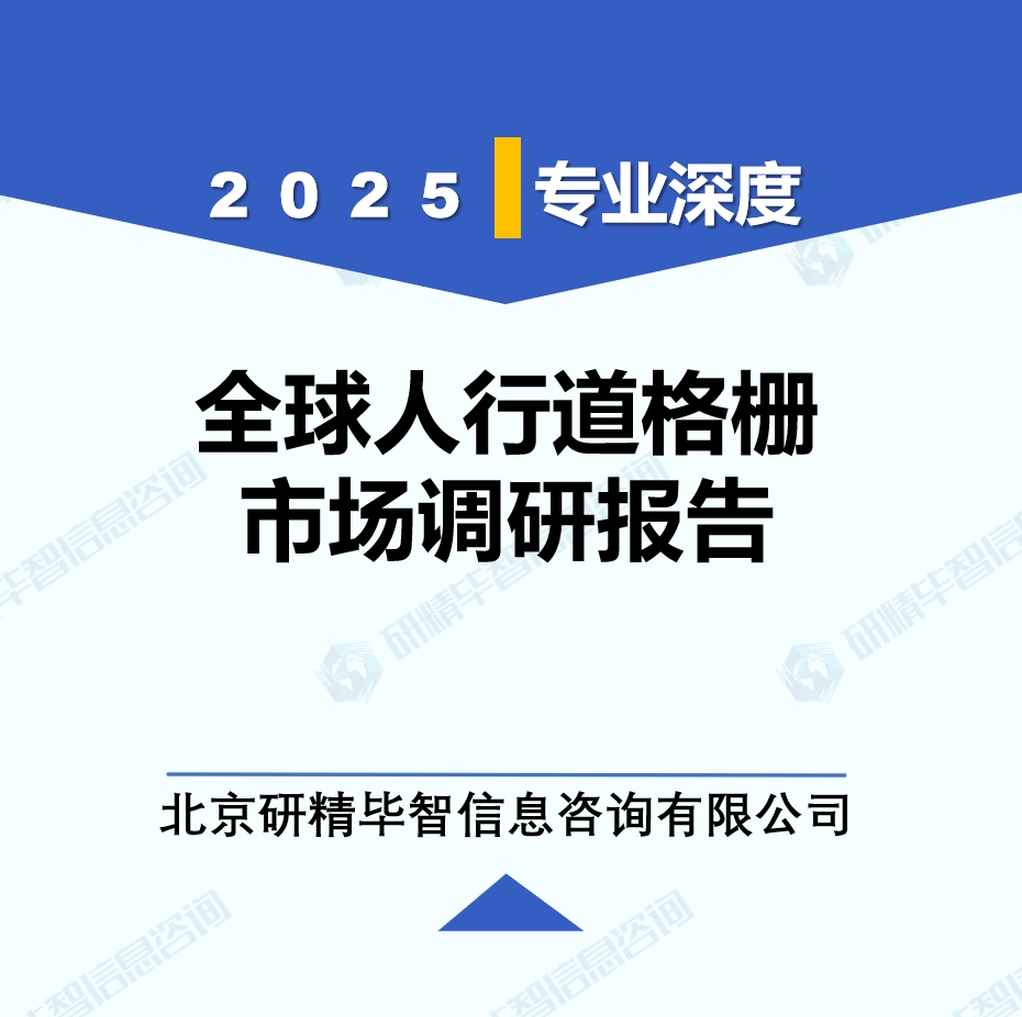 2025年全球与中国人行道格栅市场深度调研报告：行业趋势与投资前景分析