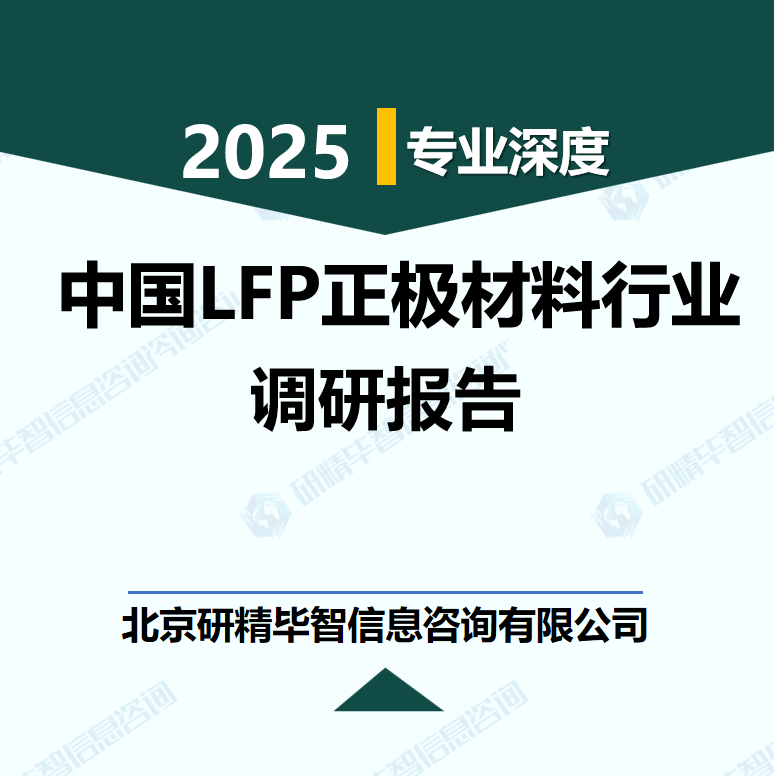 中国LFP正极材料行业数据及市场调研分析报告