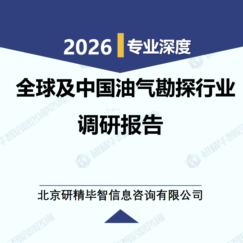 2026年全球及中国油气勘探行业深度研究报告