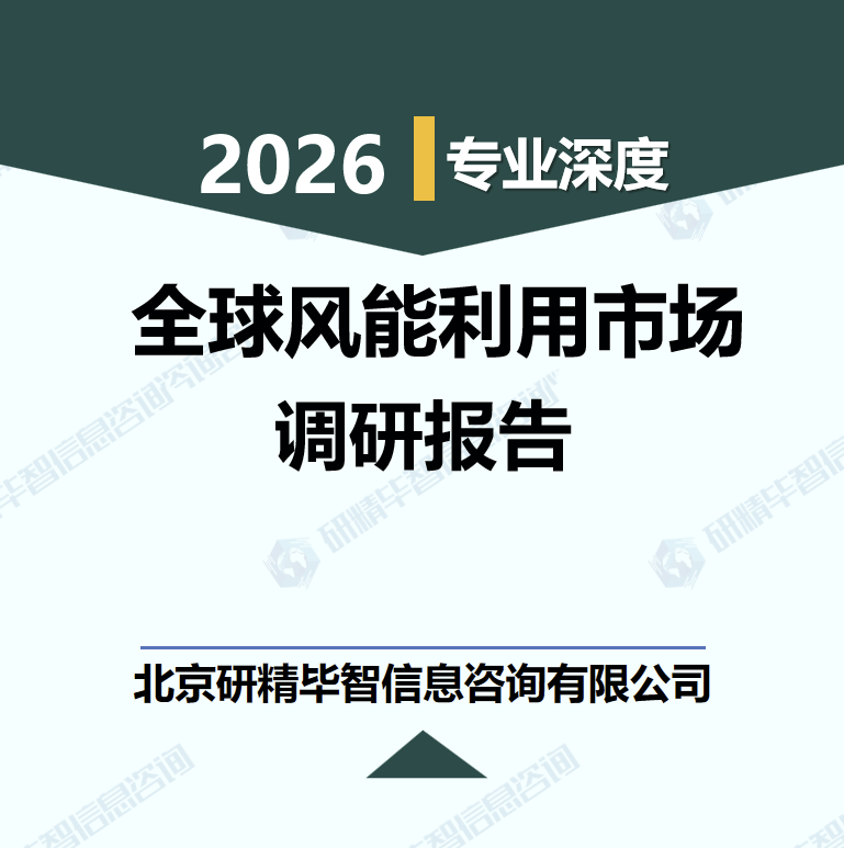 2026-2032年全球风能利用市场调研与投资价值分析研究报告