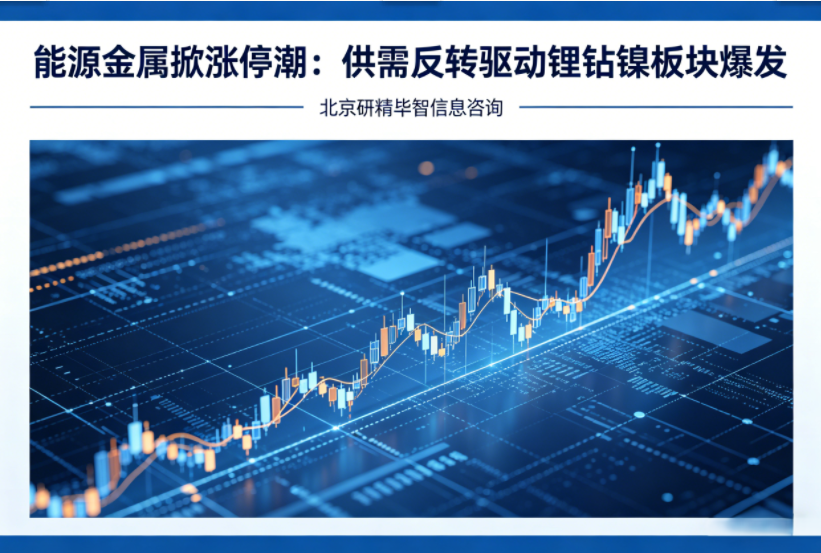 能源金属掀涨停潮：供需反转驱动锂钴镍板块爆发，市场迎来强景气周期