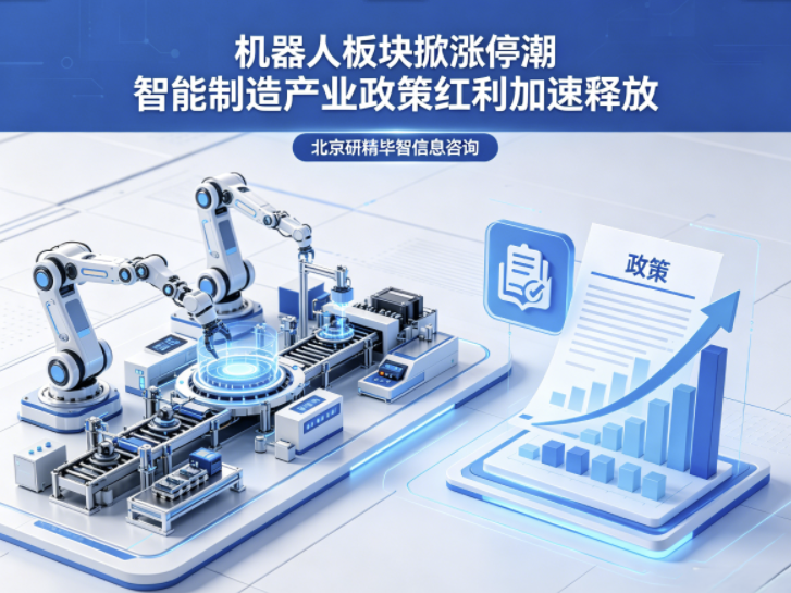 全线涨停！机器人产业爆发，政策红利到底释放了哪些机遇？