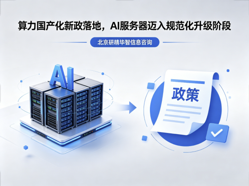 2026算力国产化新政落地，AI服务器产业迎来规范化升级浪潮