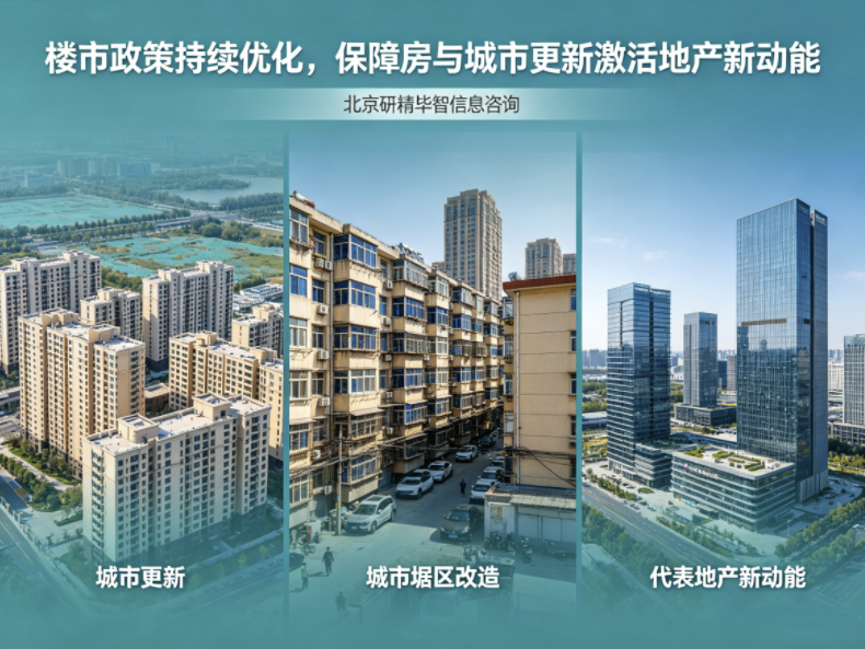 地产新政持续优化，保障性住房与城市更新激活行业新动能